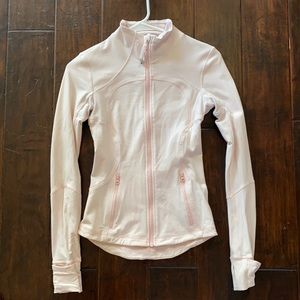 Lululemon Define Jacket- light pink- size 2. Great condition